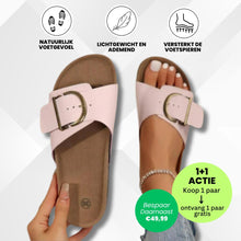 Afbeelding in Gallery-weergave laden, OrthoMia - Pijnsverlichtende kurk sandalen met bandjesontwerp voor dames – Speciale Actie 1+1 Gratis