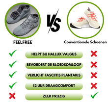 Afbeelding in Gallery-weergave laden, FeelFree – Ergonomische, pijnverlichtende & waterdichte barefoot schoenen
