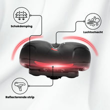 Afbeelding in Gallery-weergave laden, Cloudsattel - Ergonomisch pijnstillend wielzadel voor alle fietsen