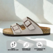 Afbeelding in Gallery-weergave laden, FeelFree - ergonomische en antislip kurken sandalen