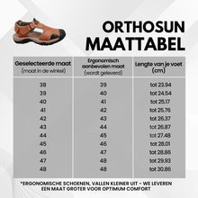 Afbeelding in Gallery-weergave laden, OrthoSun - ergonomische pijnstillende sandalen voor mannen