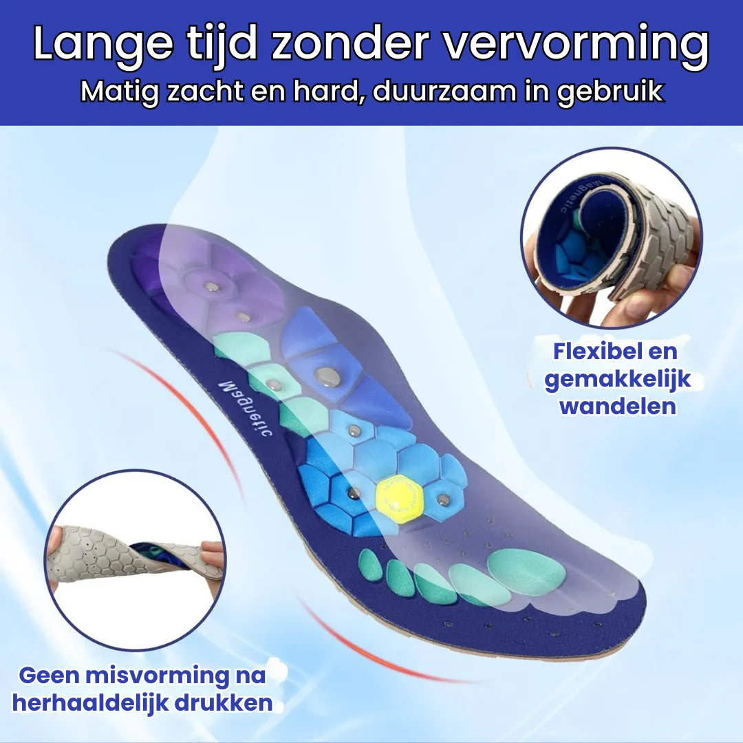 VitalSole - Magnetische acupressuurzool voor meer energie en ondersteuning bij gewichtsverlies
