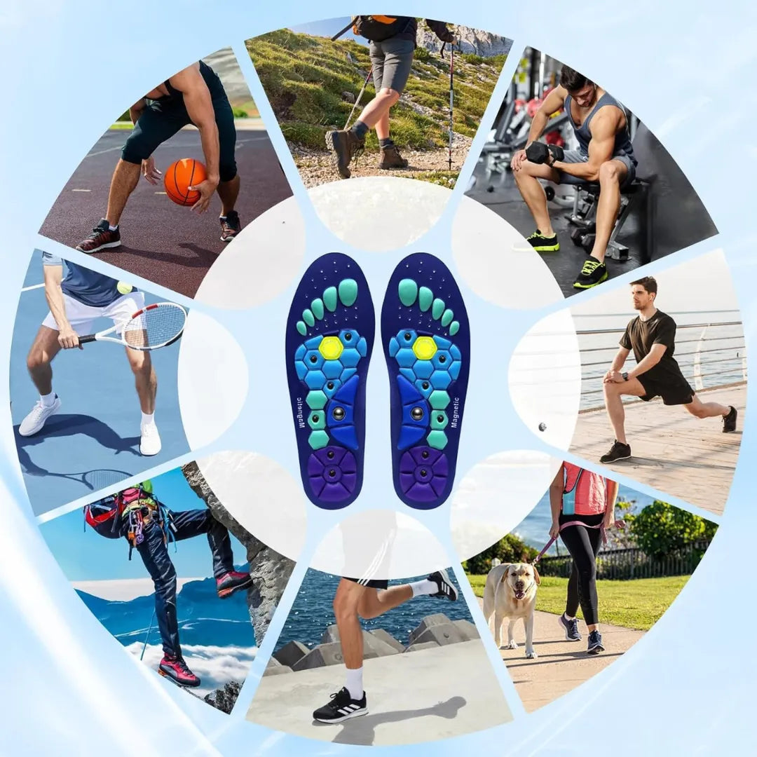 VitalSole - Magnetische acupressuurzool voor meer energie en ondersteuning bij gewichtsverlies