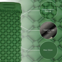 Afbeelding in Gallery-weergave laden, XPERTmatte Pro - Opblaasbare slaapmatras voor rustige nachten
