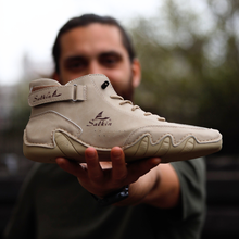 Afbeelding in Gallery-weergave laden, Alpaka - orthopedische, waterdichte en antislip lederen barefoot schoenen
