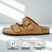 Afbeelding in Gallery-weergave laden, FeelFree - ergonomische en antislip kurken sandalen
