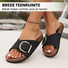 Afbeelding in Gallery-weergave laden, OrthoMia - Pijnsverlichtende kurk sandalen met bandjesontwerp voor dames

