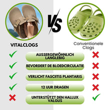 Afbeelding in Gallery-weergave laden, VitalClogs - ergonomische &amp; antislipklompen - het origineel
